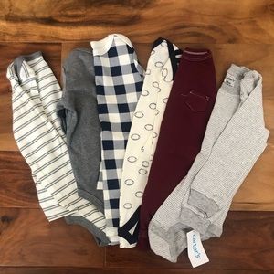 Long-sleeve Onesies Size 24M Never Worn